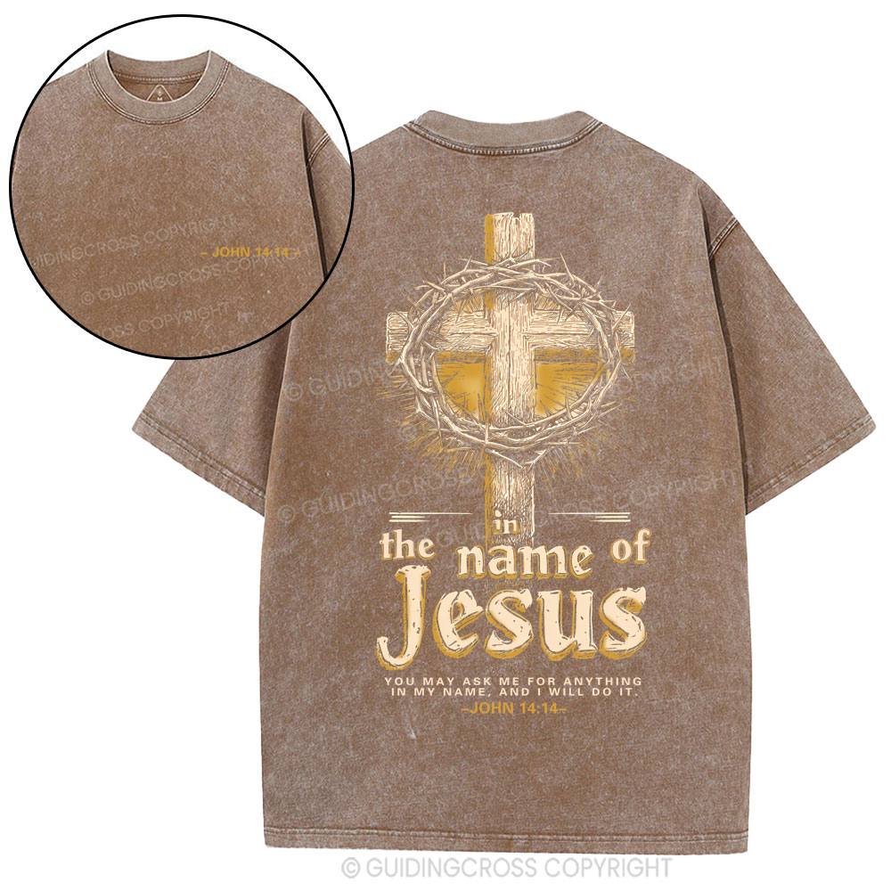 New-Sample Christian Washed T-Shirt Sale - GuidingCross