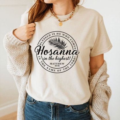 In The Name Of Light Christian T-Shirt