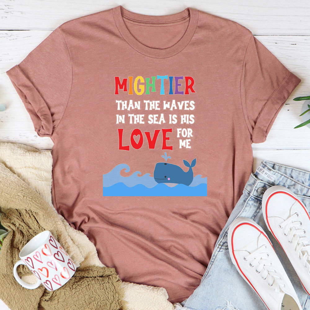 In The Sea His Love For Me Christian T-Shirt