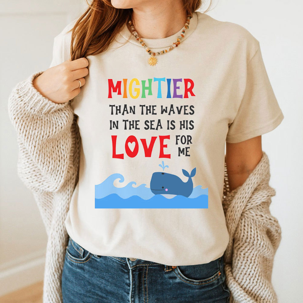 In The Sea His Love For Me Christian T-Shirt