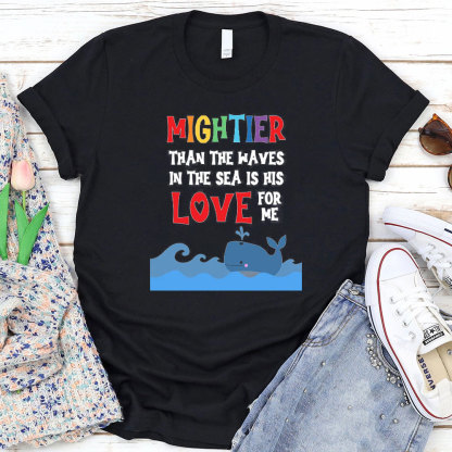 In The Sea His Love For Me Christian T-Shirt