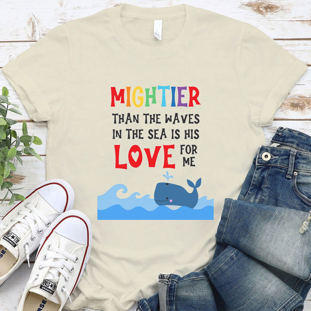 In The Sea His Love For Me Christian T-Shirt