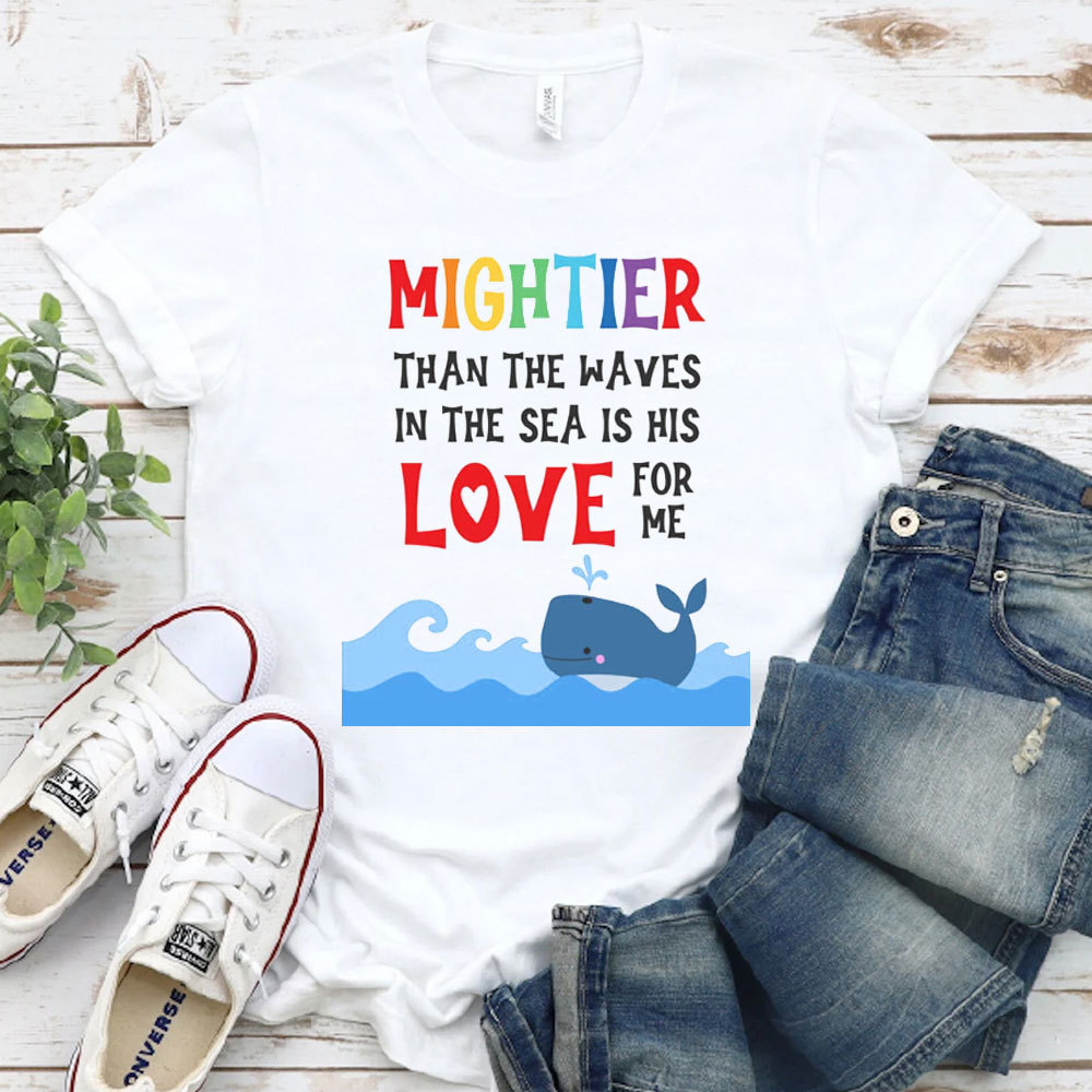 In The Sea His Love For Me Christian T-Shirt