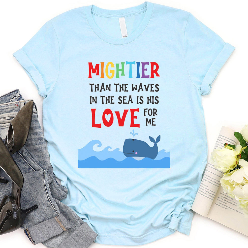 In The Sea His Love For Me Christian T-Shirt