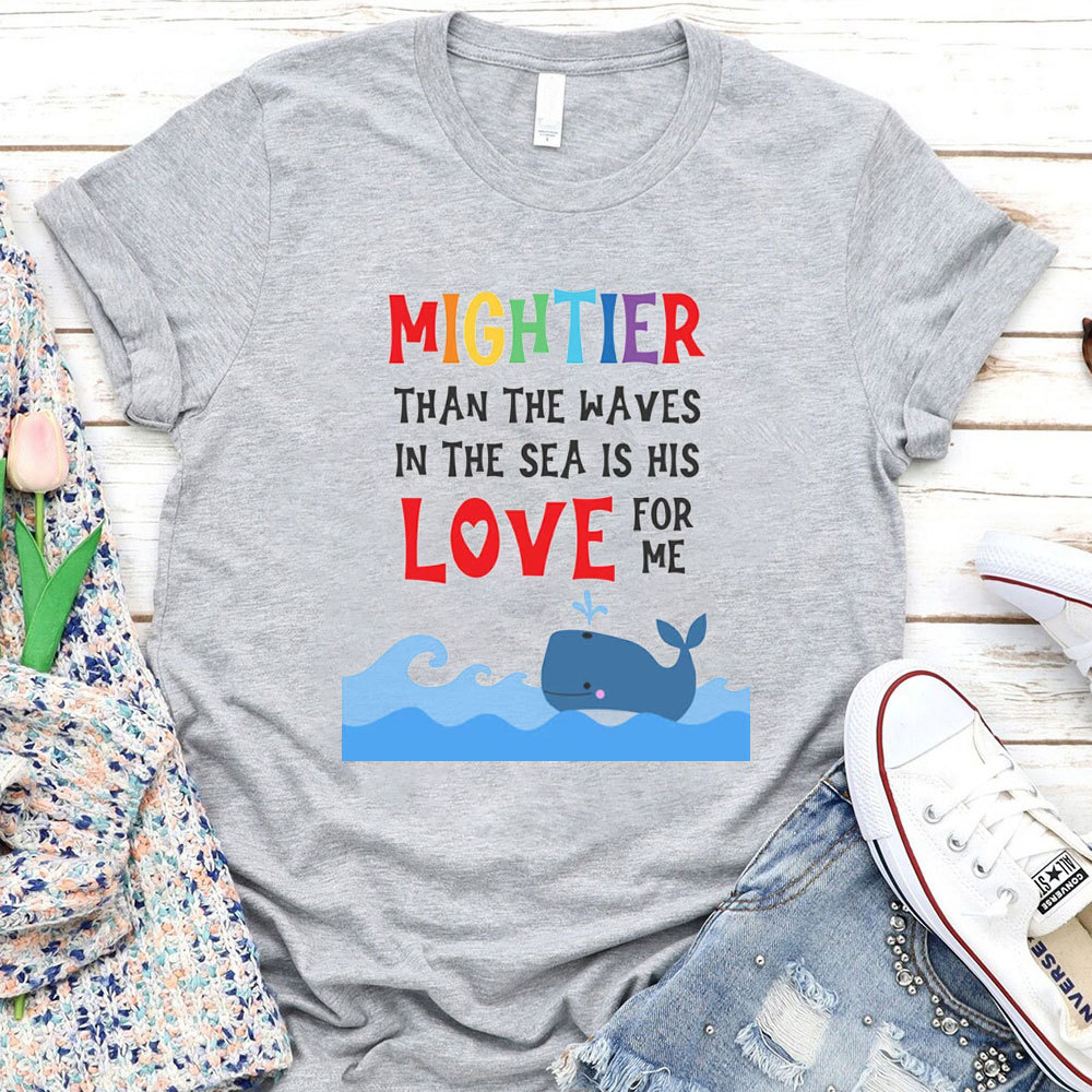 In The Sea His Love For Me Christian T-Shirt