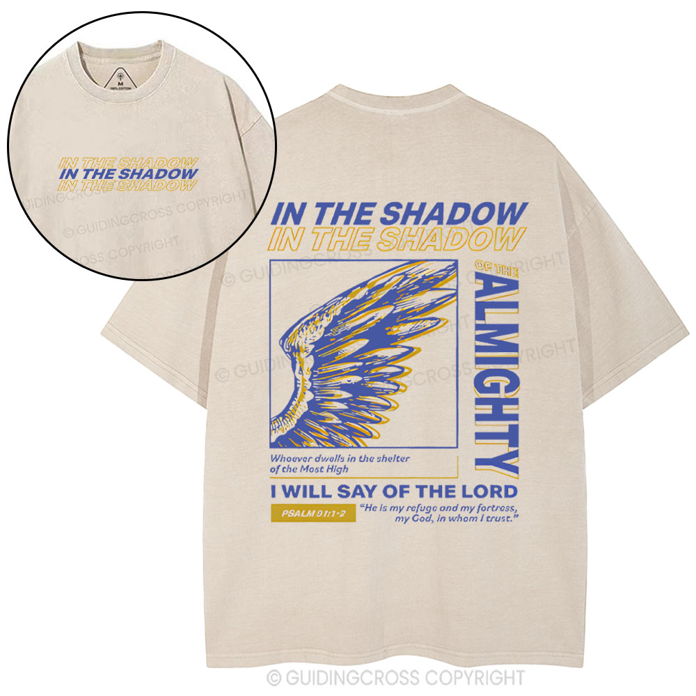 In The Shadow Christian Washed T-Shirt