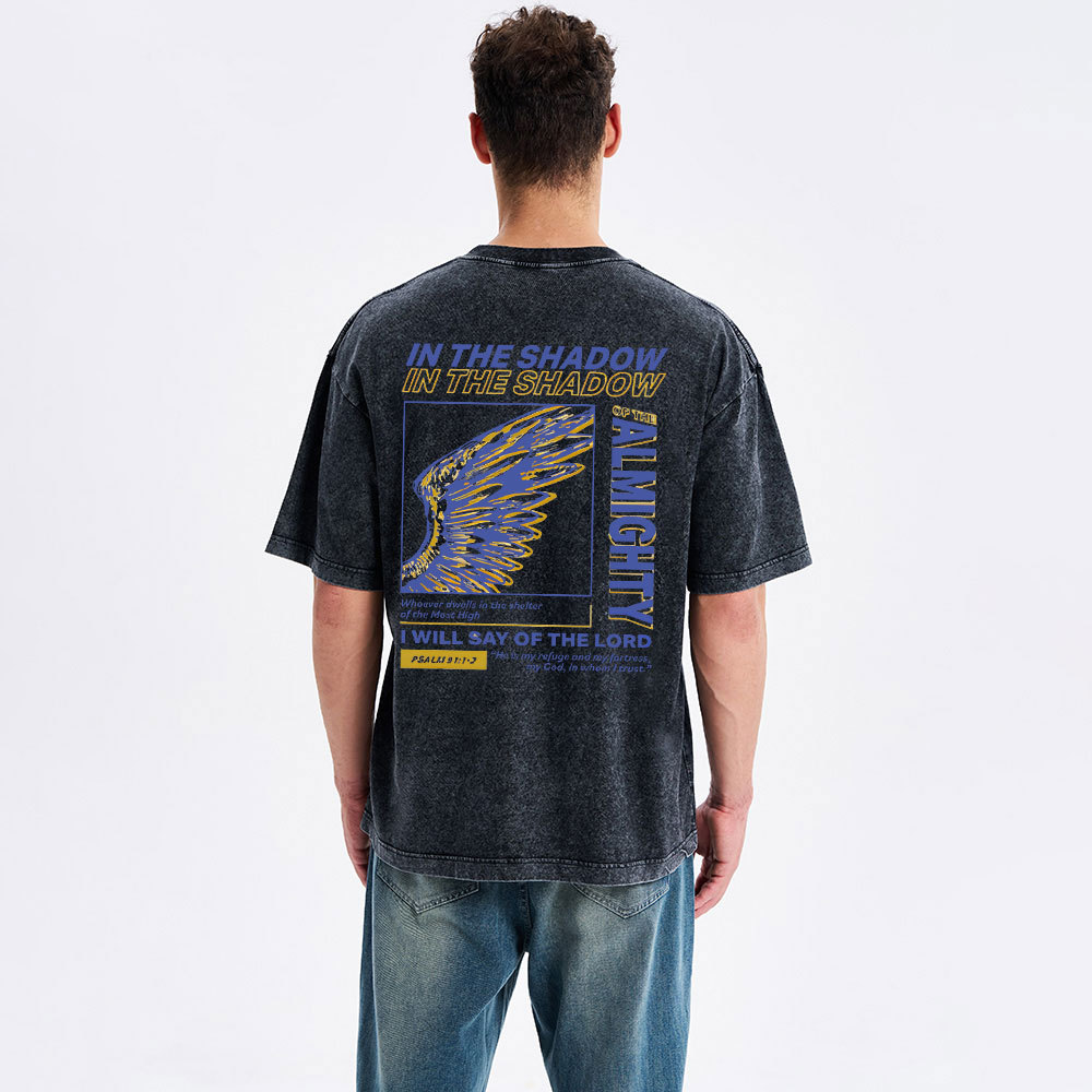 In The Shadow Christian Washed T-Shirt