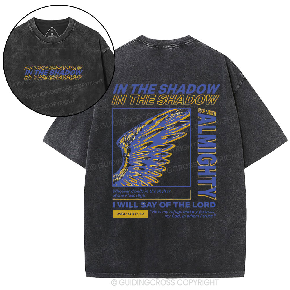 In The Shadow Christian Washed T-Shirt
