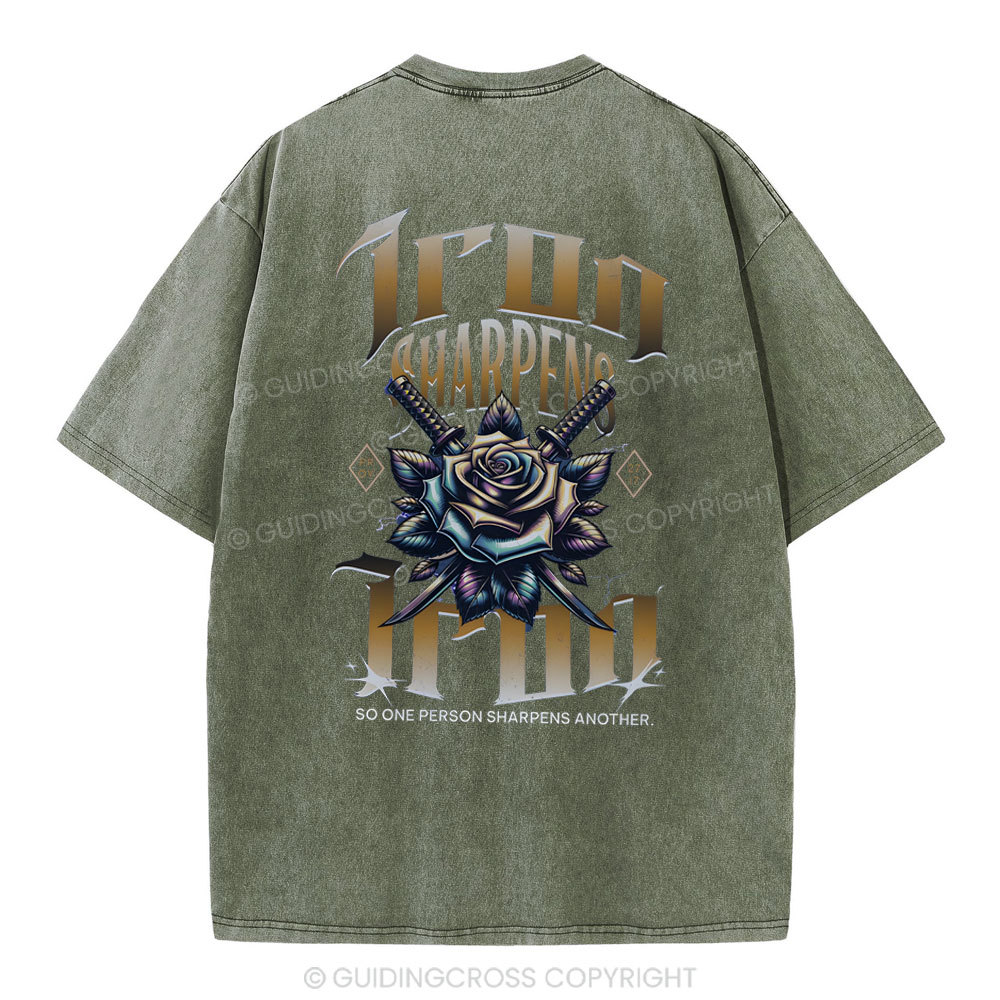 Sample Washed T-Shirt Sale - GuidingCross