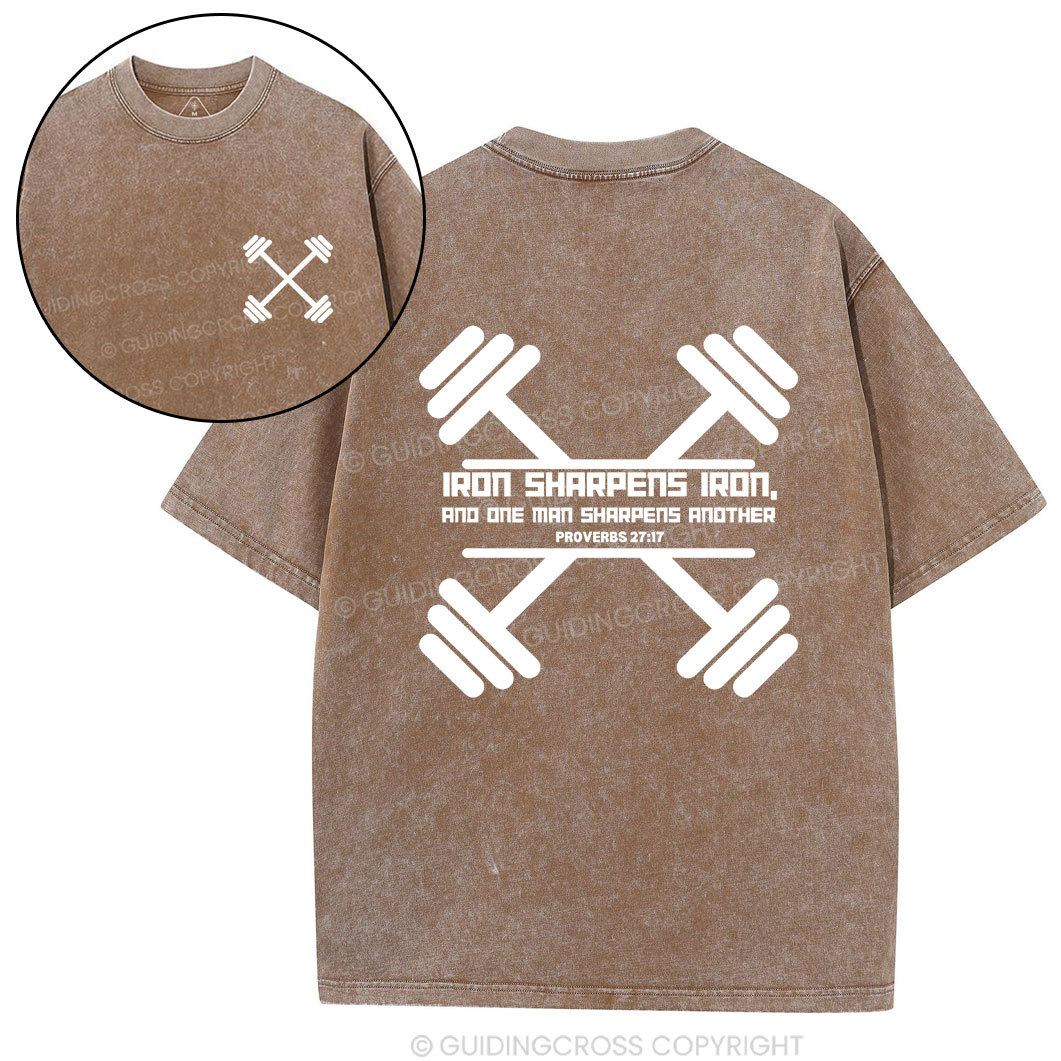 Double-Sided Vintage Washed Christian Sample T-Shirt Sale - GuidingCross