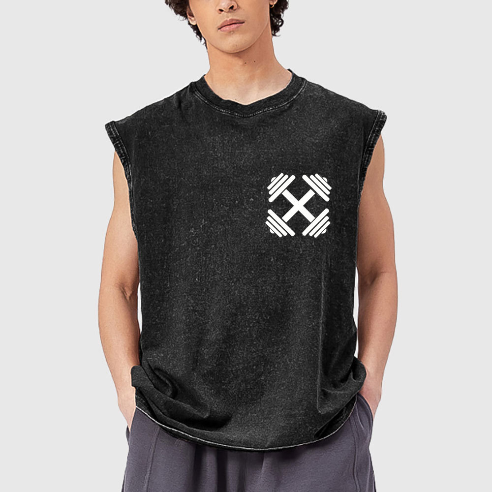 Iron Sharpens Christian Washed Tank Top