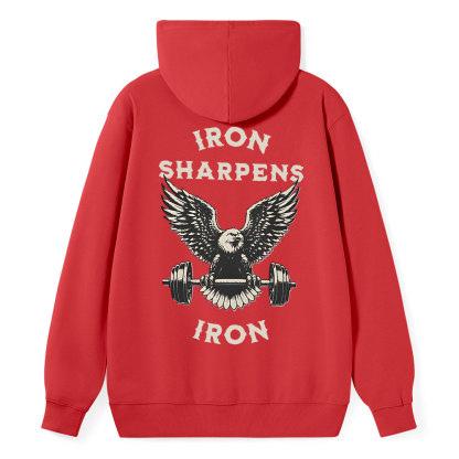 Iron Sharpens Classic Christian Hoodie