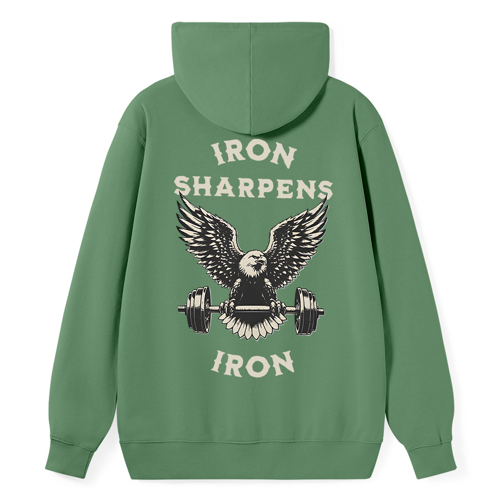 Iron Sharpens Classic Christian Hoodie