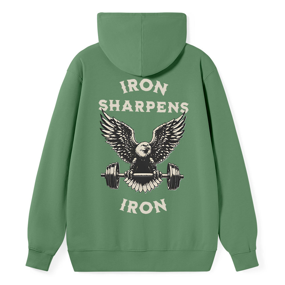 Iron Sharpens Classic Christian Hoodie