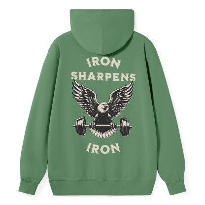 Iron Sharpens Classic Christian Hoodie