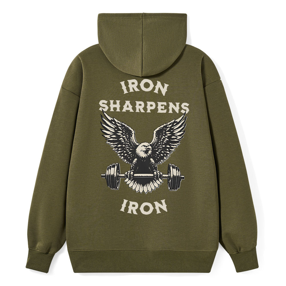 Iron Sharpens Classic Christian Hoodie