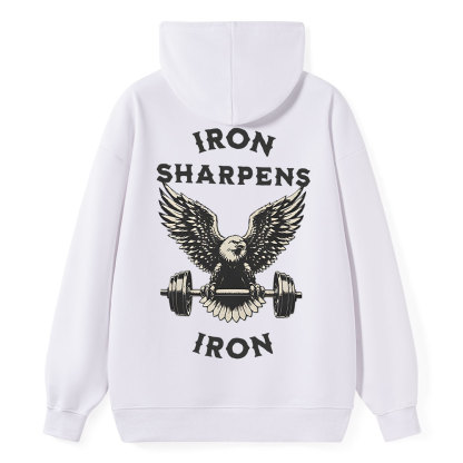 Iron Sharpens Classic Christian Hoodie