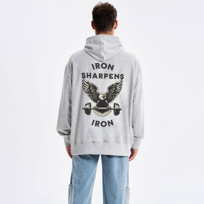 Iron Sharpens Classic Christian Hoodie