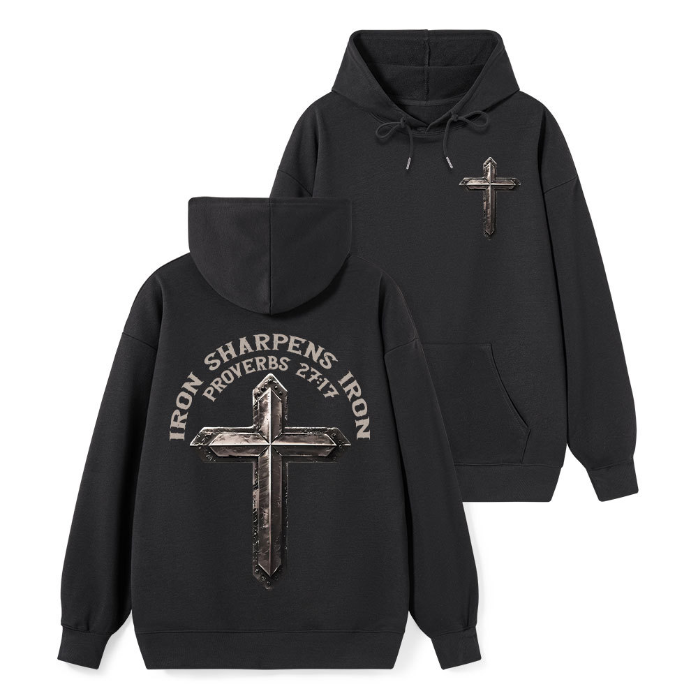 Iron Sharpens Iron Christian Classic Hoodie