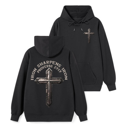Iron Sharpens Iron Christian Classic Hoodie