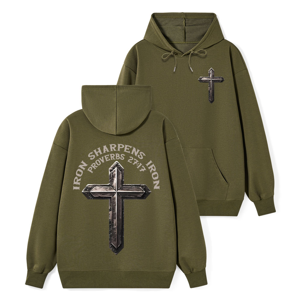 Iron Sharpens Iron Christian Classic Hoodie
