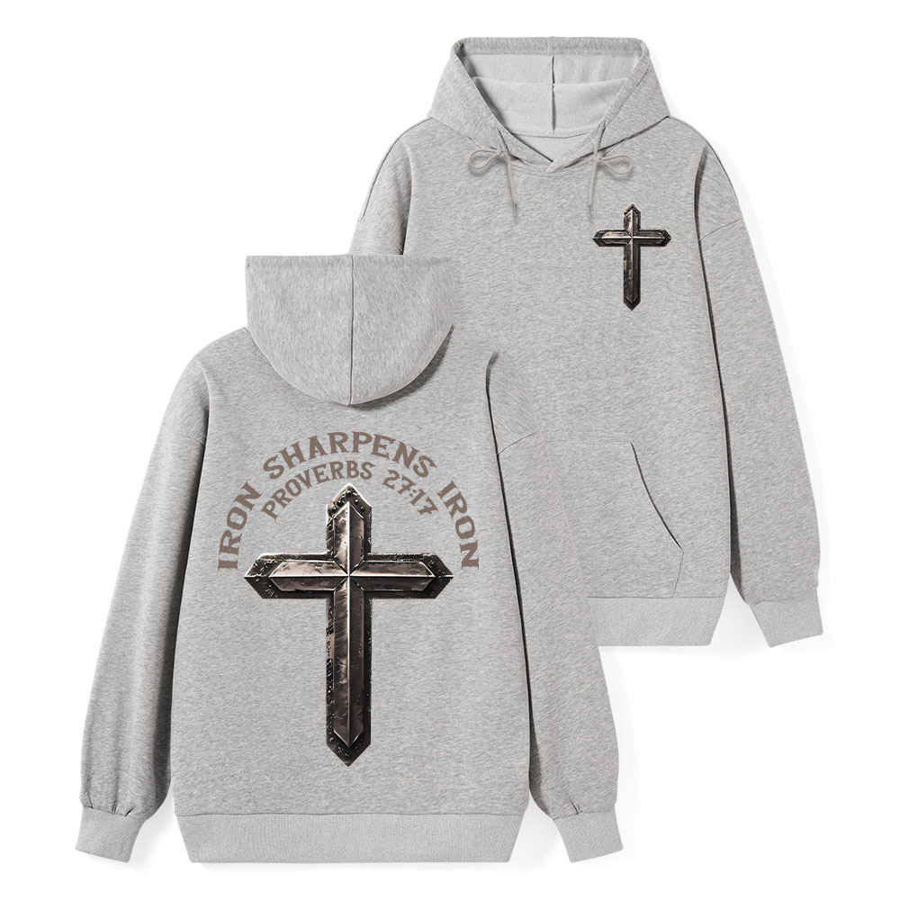 Iron Sharpens Iron Christian Classic Hoodie