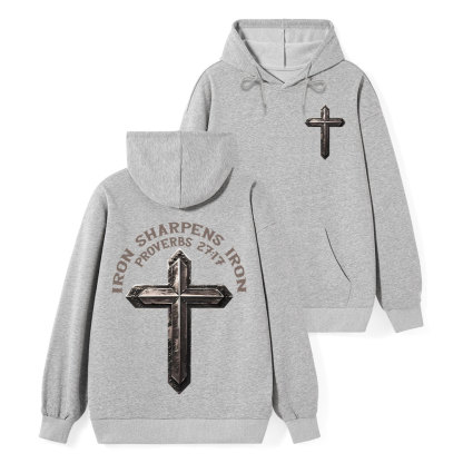 Iron Sharpens Iron Christian Classic Hoodie