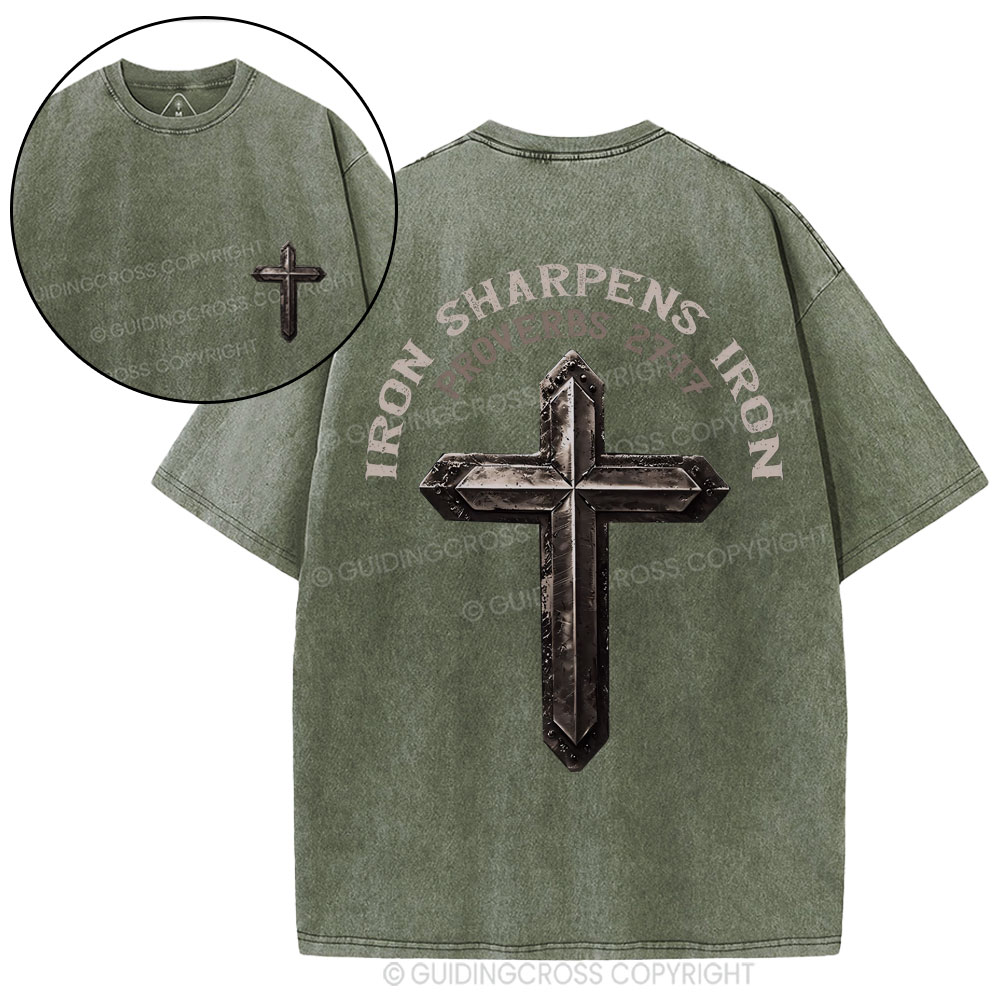 New-Sample Christian Washed T-Shirt Sale - GuidingCross