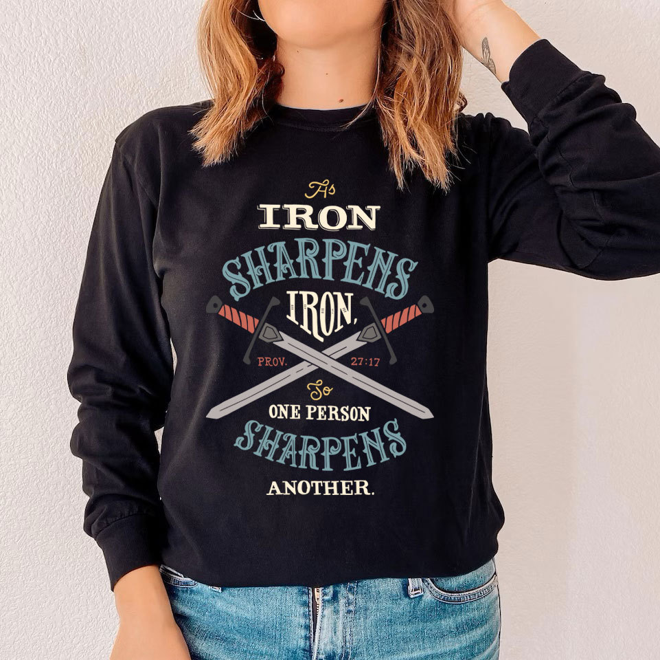 Iron Sharpens Iron Long Sleeve T-Shirt