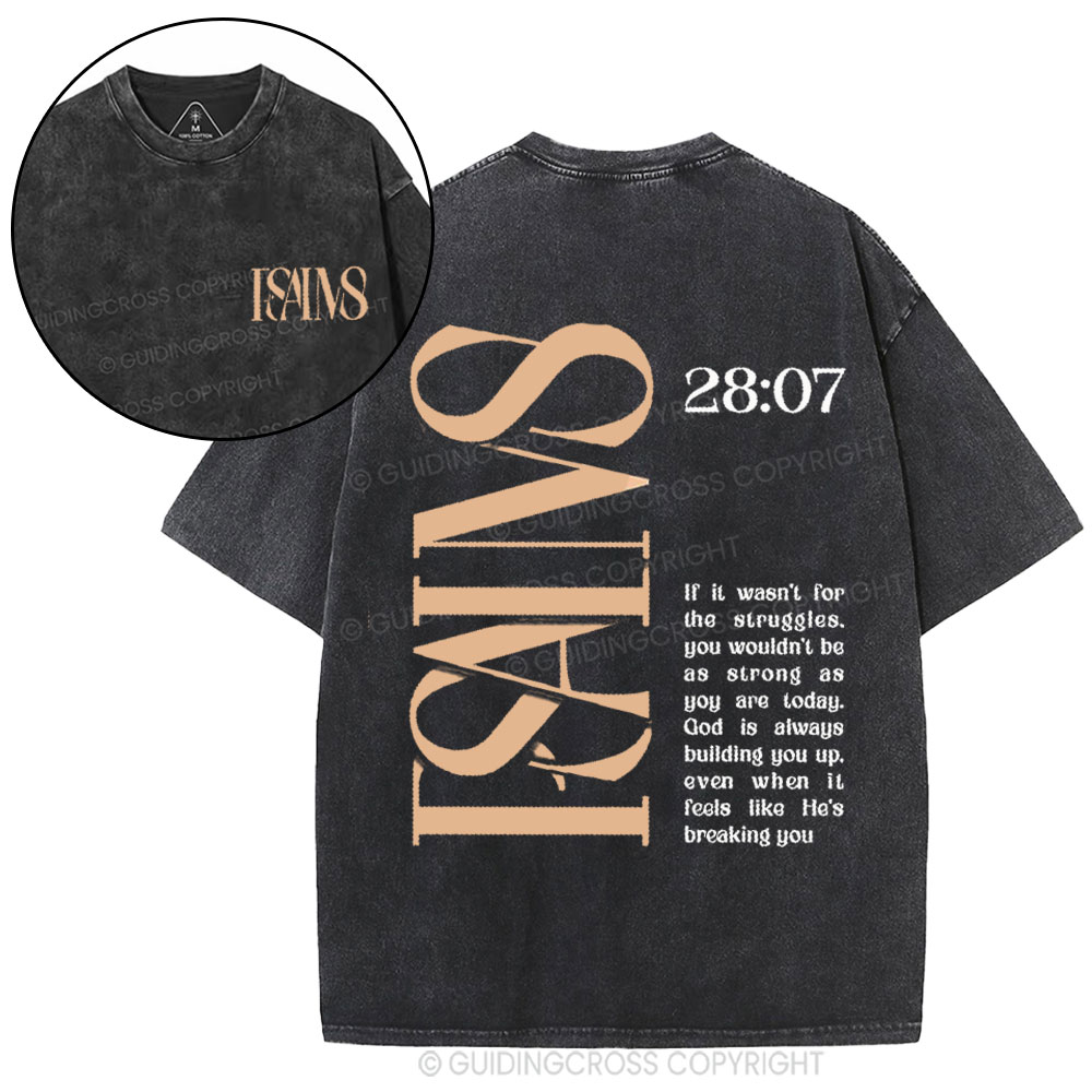 New-Sample Christian Washed T-Shirt Sale - GuidingCross