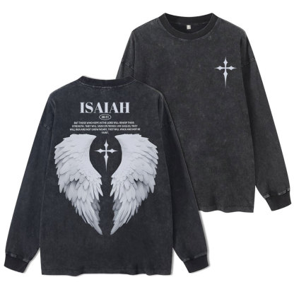 Isaiah Washed Long Sleeve T-Shirt