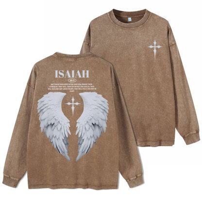 Isaiah Washed Long Sleeve T-Shirt