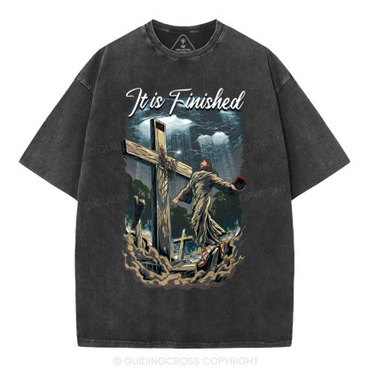 It Is Finish Christian Washed T-Shirt