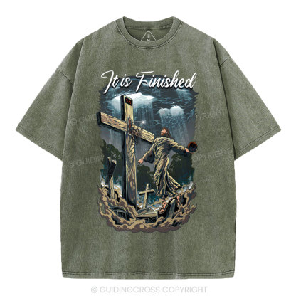 It Is Finish Christian Washed T-Shirt