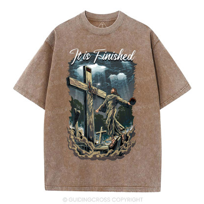 It Is Finish Christian Washed T-Shirt
