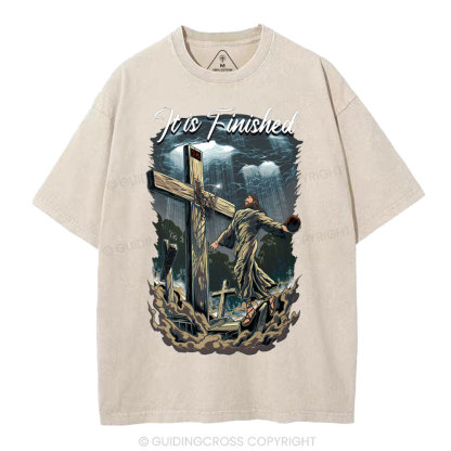 It Is Finish Christian Washed T-Shirt