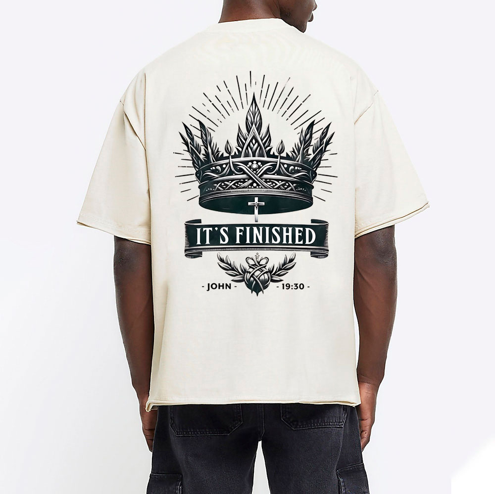 It Is Finished Chirstian Washed T-Shirt