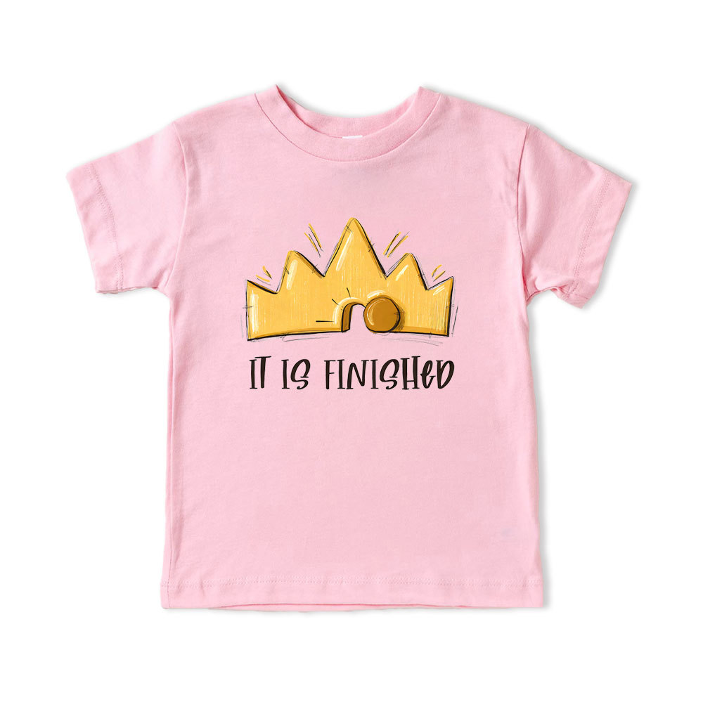 It Is Finished Christian Kid T-Shirt