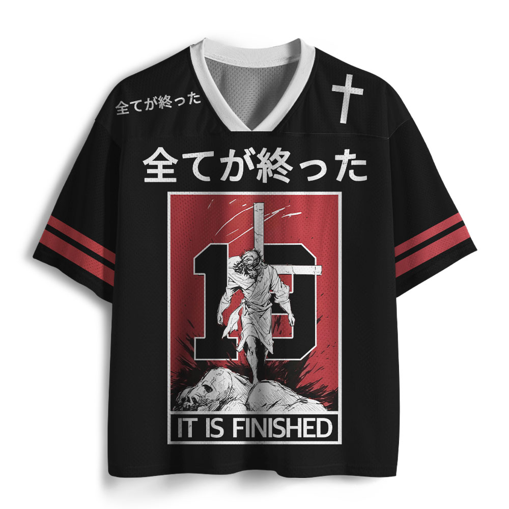 It Is Finished Christian Mesh Jersey