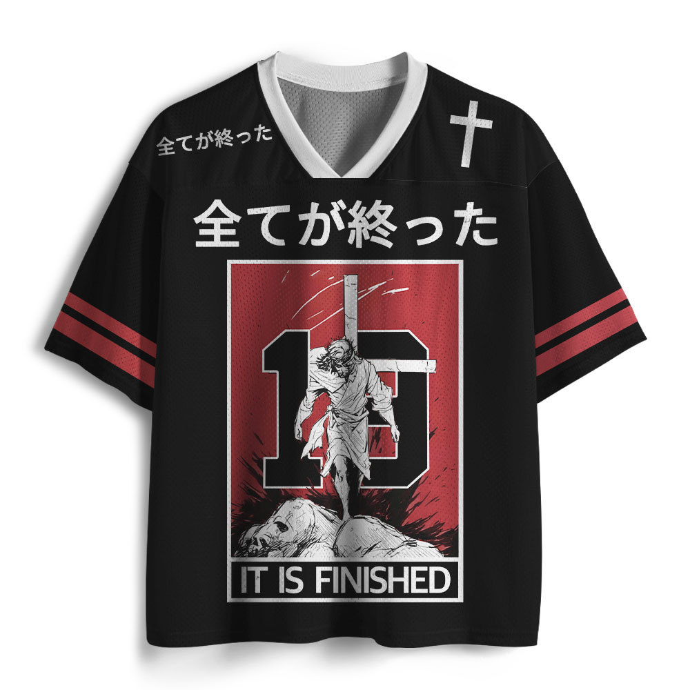 It Is Finished Christian Mesh Jersey