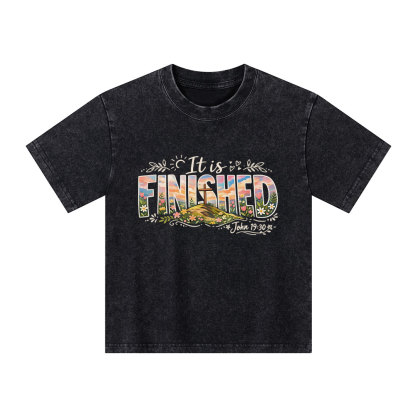 It Is Finished Christian Washed T-Shirt