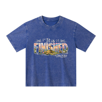 It Is Finished Christian Washed T-Shirt