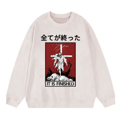 It Is Finished Christian Washed T-Shirt