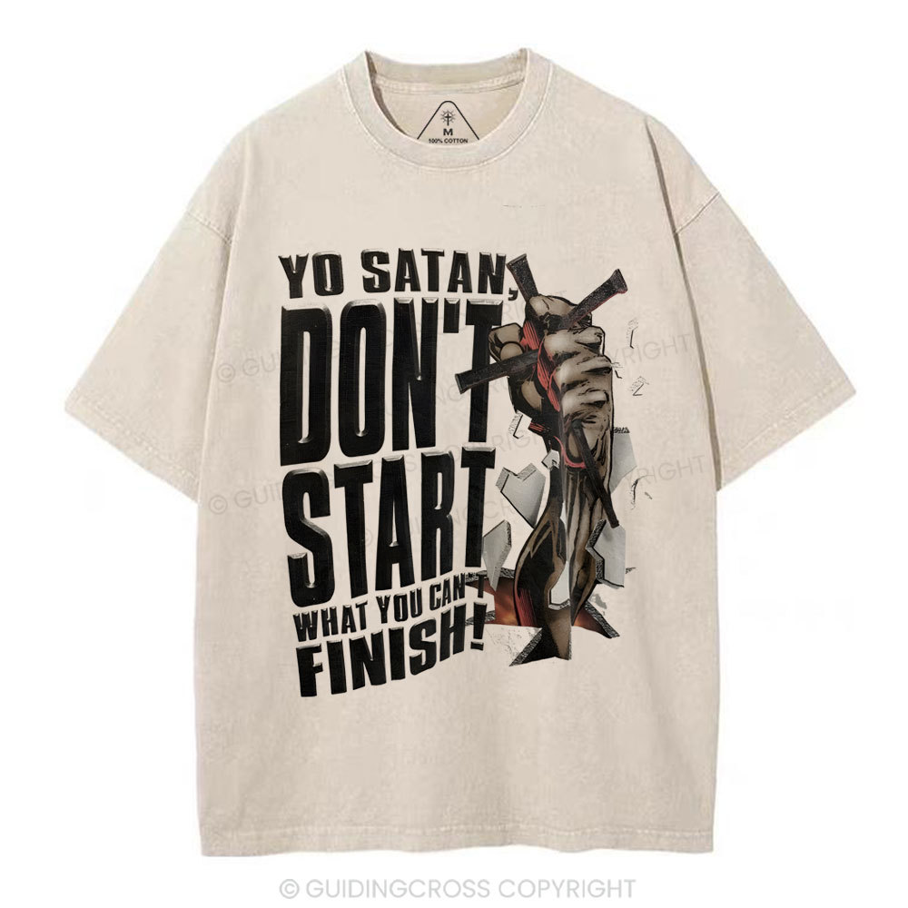 It Is Finished Christian Washed T-Shirt