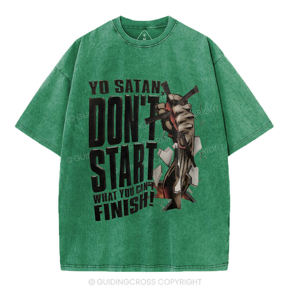 It Is Finished Christian Washed T-Shirt