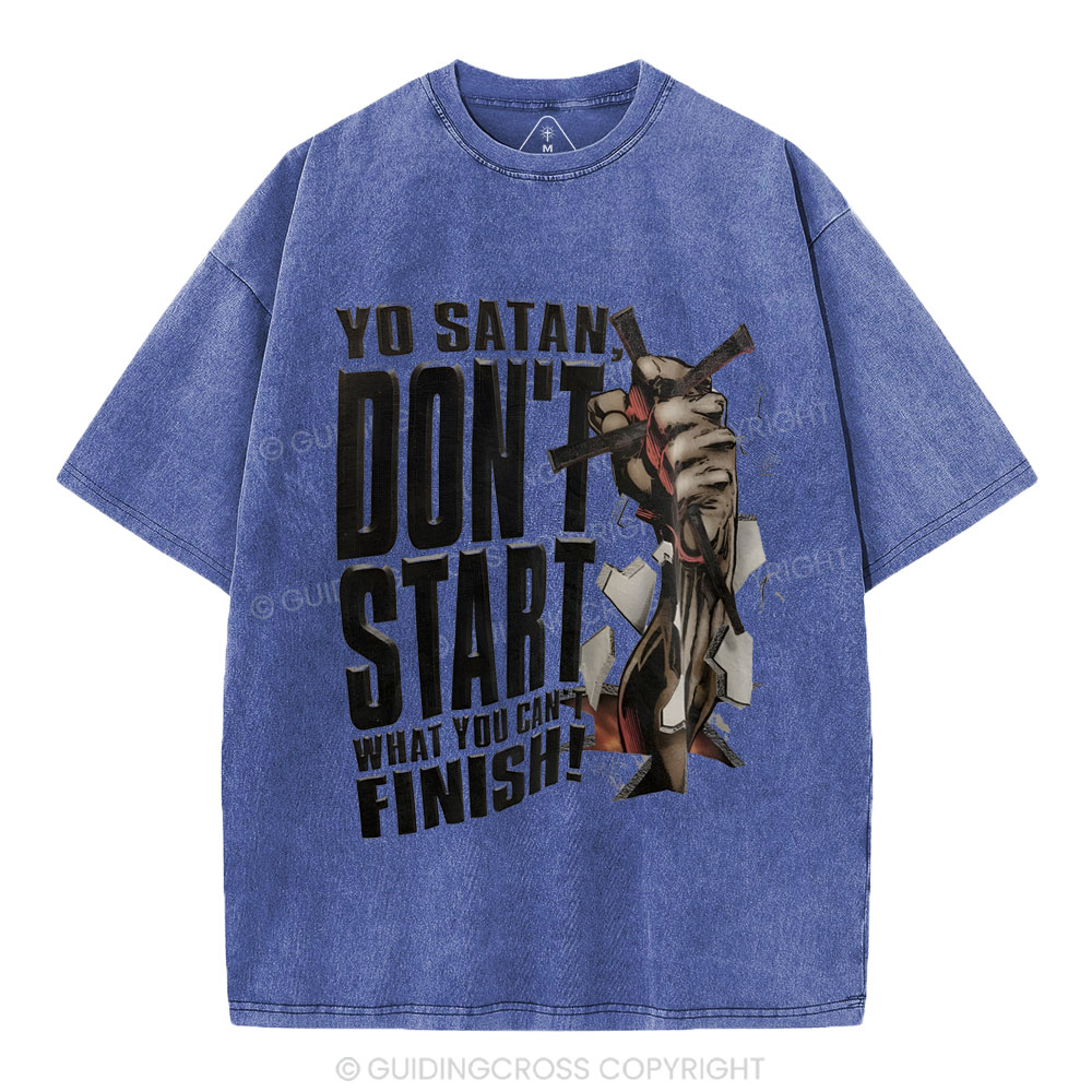 It Is Finished Christian Washed T-Shirt