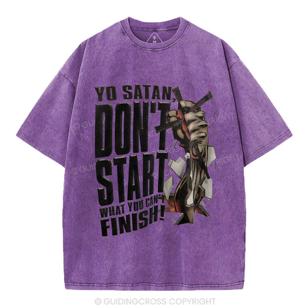 It Is Finished Christian Washed T-Shirt