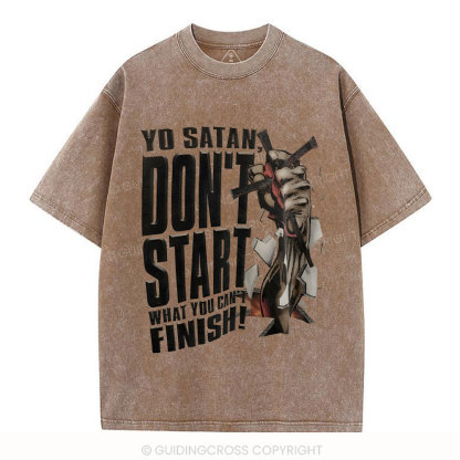 It Is Finished Christian Washed T-Shirt