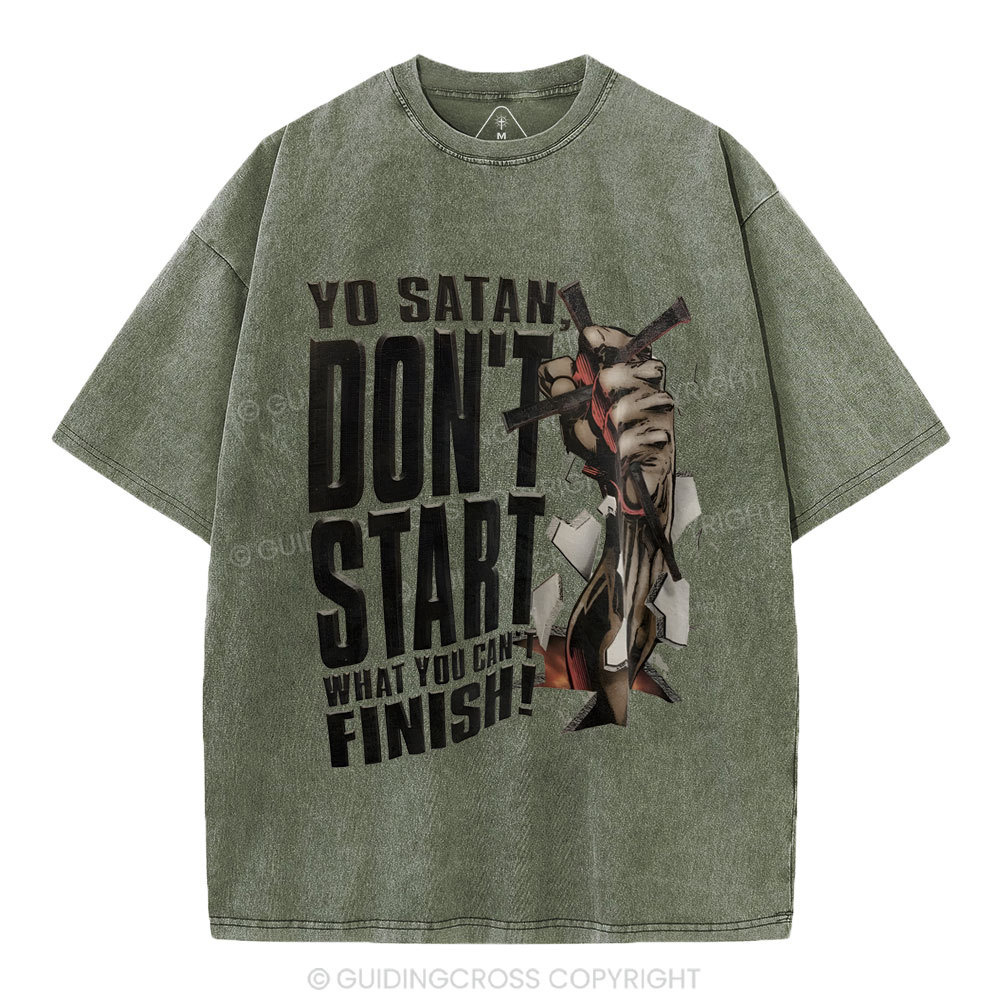 It Is Finished Christian Washed T-Shirt