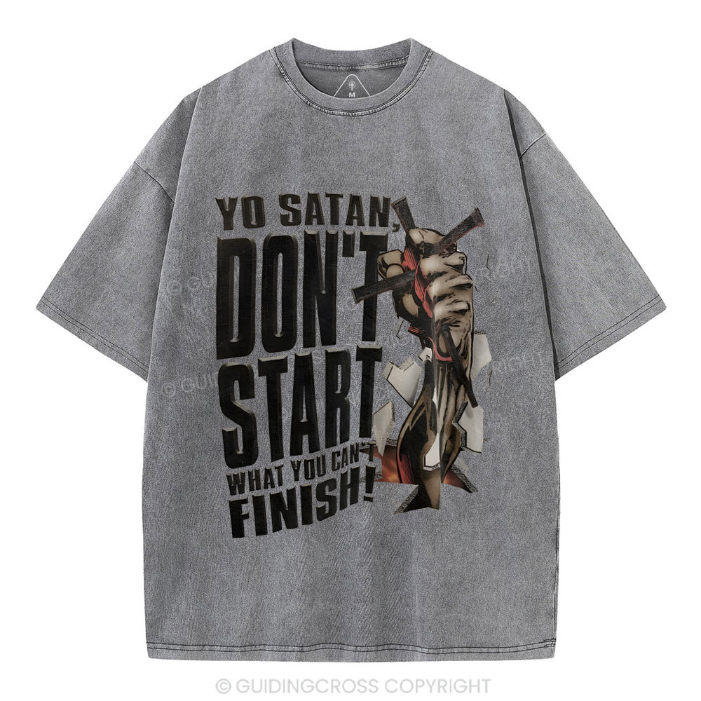 It Is Finished Christian Washed T-Shirt